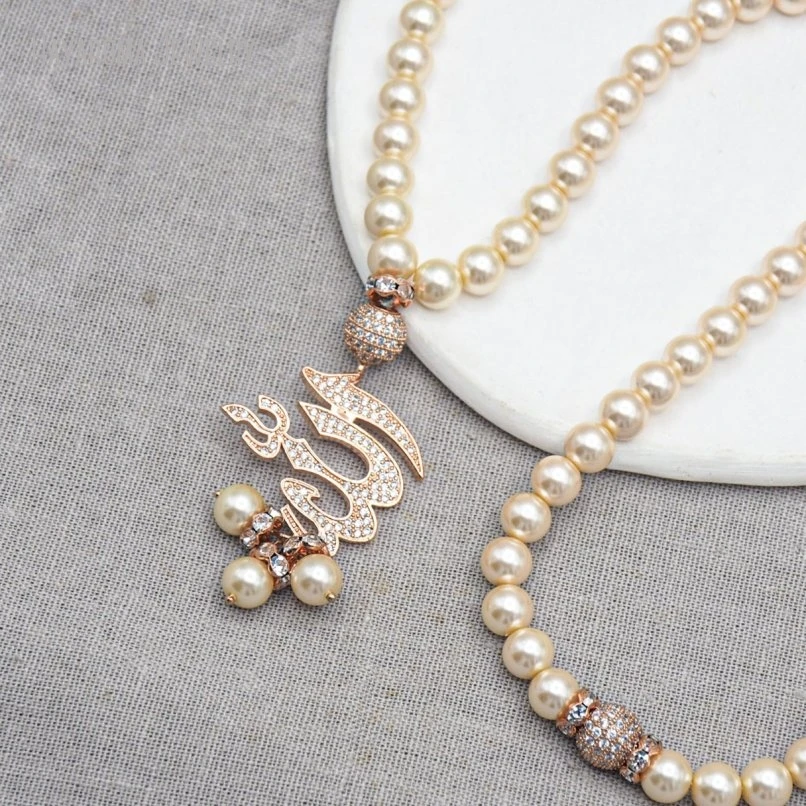 collier de perles de prière musulmane islamique, 10 pièces, allah komboskini tasbih, cadeau de mariage pour femmes, ramadan