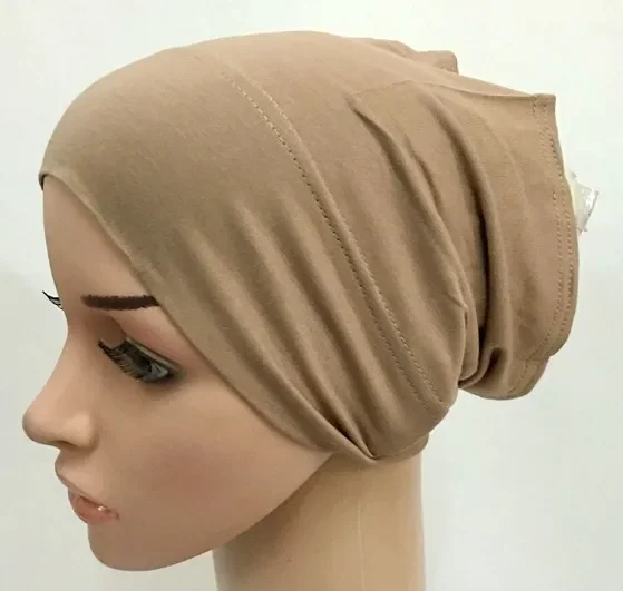 mode modal coton coton musulman intérieur hijab tube casquettes islamique sous écharpe chapeaux 39 couleurs sont disponibles