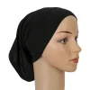 coton modal intérieur hijab sous capuchon musulman turban islam sous écharpe hijab bonnet doux extensible hijabs tube casquette turbante mujer chapeau