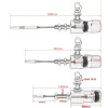 kit d'embrayage hydraulique pour moto honda, yamaha, kawasaki, suzuki, levier ogo, pompe de frein, 22mm, 7/8