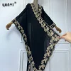winyi broderie kimono bohème luxe maillots de bain maillot de bain couvrir femmes cardigan sexy vacances long manteau abaya dubaï luxe