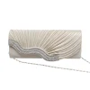Pochette de soirée brillante pour femmes, pochette de fête de mariage, Banquet, jour en cristal, longue chaîne, sac à bandoulière en diamant
