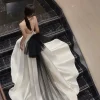 robe de mariée en satin blanc français, tenue rétro haut de gamme, tempérament, dos aux, col frontal, tailcoat, qipao féminin