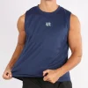 ADED été nouveau gilet de gymnastique hommes musculation sans manches sport débardeur séchage rapide maille Fitness course débardeur hommes vêtements