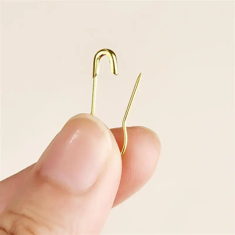 Épingles de sûreté colorées en métal pour vêtements, clip de fixation, épingles grossières pour la couture, l'artisanat de courtepointe, marqueur de point ogo, 100 pièces