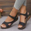 sandales femme classiques sandales d'été femmes 2025 chaussures d'été femme talons sandales chaussures à talons compensés élégant sandalias mujer