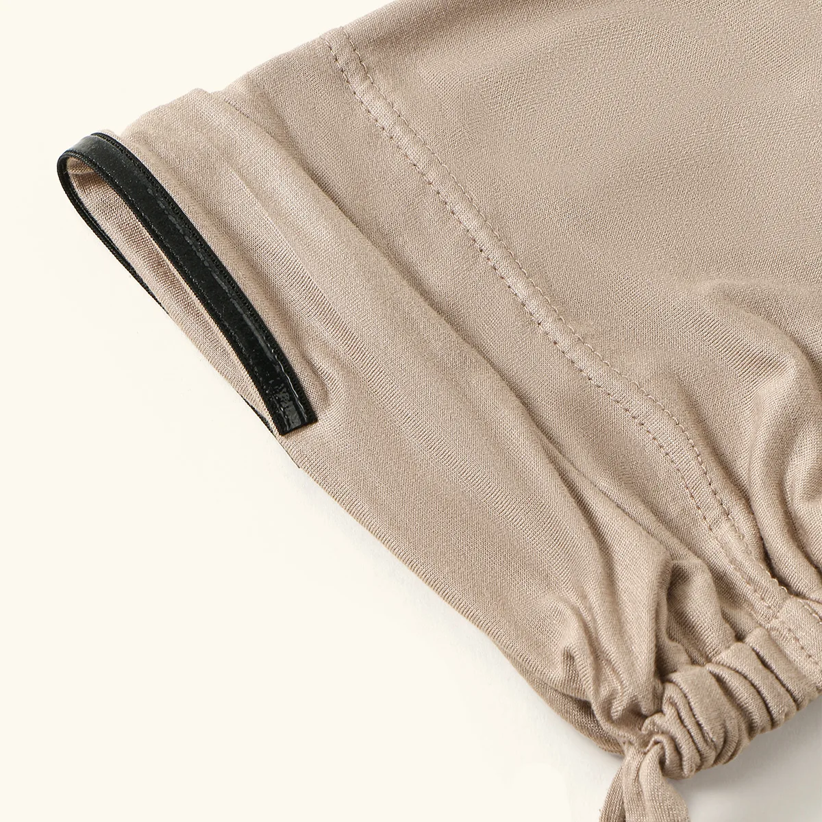 foulard en coton hijab musulman de base, couleur unie, pour femmes, usage quotidien, style modeste, doux, respirant, léger, 25x19cm