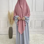 Foulard de Tête Style tiens imar pour Femme, Hijab Solide et Modeste, Accessoire pour 03/Wear