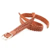 ceinture tressée vintage pour femme, ceinture décontractée pour femme, bandeaux de robe pour femme, ceinture tissée