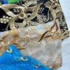 en vente 2025 nouveau foulard hijab en filet africain pour femmes musulmanes africain dubaï islam foulard broderie châles voile
