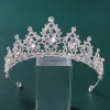 diadèmes en cristal strass pour femmes, bijoux de cheveux de mariée, accessoires de cheveux de mariage, couronne de princesse, bandeau de fête reine