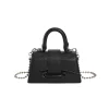 femmes mini sac à main style coréen chic solide texture chaîne sac à bandoulière dames été haute qualité nouveau rouge à lèvres sacs de banlieue