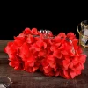 pochette de soirée à fleurs pour femmes, sac de dîner à fleurs artificielles de grande capacité, sac de banquet de fête de mariage, sacs hobo chics