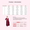 robes musulmanes abaya pour filles, manches 3/4, kaftan marocain abayas, robe maxi, jeu de rôle d'halloween, costume de mascarade de fête à thème