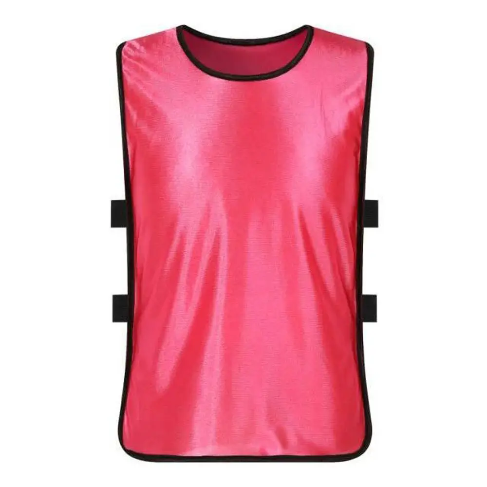 Gilet multicolore confortable à séchage rapide pour enfants, gilet de sport de groupe, bavoir d'entraînement, maillot d'entraînement de Football