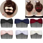Pince à cheveux de style princesse pour femmes et filles, épingles à cheveux à frange douce, coiffure à l&rsquo;arrière, nœud mignon, accessoires pour cheveux