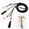 ceinture en ultressée vintage pour femmes et filles, gland polyvalent, ceinture bohème, sangle de taille, design de luxe