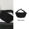 sacs de taille simples à la mode, sacs de poitrine en toile unisexe, sac de téléphone de rue hip hop, sac de ceinture de grande capacité pour dames, sac de poitrine à bandoulière