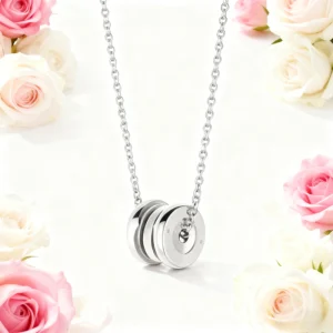 2025 bijoux à la mode de haute qualité mode classique pavé de diamant rond Mini collier pour les femmes bijoux cadeau