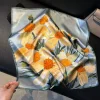 100% naturel véritable foulard en soie femmes bandana carré foulards wrap foulard mûrier mode luxe haute qualité hijab foulard femme