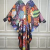 BouBou – robe caftan à col en v pour femmes, mode africaine, été, plage, fête, Sexy, musulmane, tenues du Ramadan, Abaya pour les vacances