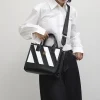 sac fourre tout en cuir pour femmes de qualité supérieure sac à main de créateur spacieux avec sangle réglable et matériel métallique vintage