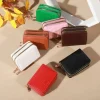 portefeuille multi cartes élégant pour femme – pochette sécurisée à double fermeture éclair | porte monnaie décontracté en cuir pu avec sac de rangement pour cartes en crocodile