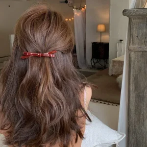 Épingle à cheveux coréenne, pince latérale pour fille, Clip de mot pour femme, influenceur en ligne, nœud arrière, frange de tête, Clip supérieur, épingles à cheveux