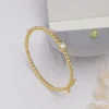 Bracelet pour femme avec perles rondes en zircon unique, bijoux rétro