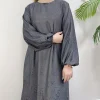 abayas musulmanes pour femmes, noir, bleu, élégant, saoudien, turquie, eid, prière, danse, robe de soirée, robes d'extérieur, jolis vêtements en tissu
