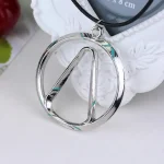 Bijoux de jeu Cosplay ATTol, collier Nunl Mordecai Lilith Roland, brique Claptrap, rond, géométrique, argent, document, vente en gros