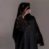 Abaya – Robe longue brodée à la mode, vêtements d&rsquo;extérieur élégants pour femmes musulmanes, Design traditionnel arabe, vêtements d&rsquo;extérieur élégants