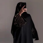 Abaya – Robe longue brodée à la mode, vêtements d&rsquo;extérieur élégants pour femmes musulmanes, Design traditionnel arabe, vêtements d&rsquo;extérieur élégants
