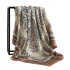 foulard en soie imprimé pour femmes, carré pour les cheveux, châle de bureau, bandana, hijab musulman, mouchoir, mouchoir, 90x90cm