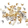 210 400 pièces/boîte kits de fabrication de bijoux fermoir à homard anneaux de saut ouverts fin sertissages perles boîte à la main bracelet à bricoler soi même résultats de collier