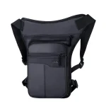 Sac de jambe de moto Fanny Pack hommes Sports de plein air épaule sacs à bandoulière moto cavalier sac de hanche mâle multifonction taille Packs