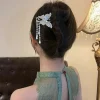 Épingle à cheveux à pampilles en perles de style chinois, avec style ancien balancent, légère, de luxe, en forme de u, pour jupe visage de cheval, nouvelle collection 2025