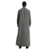 robe chemise arabe à manches longues pour hommes musulmans du moyen orient, caftan islamique de couleur unie, maxi dubaï, vêtements longs jubba thobe abaya, nouvelle collection