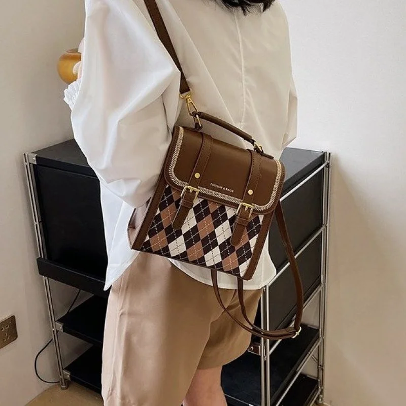 Sac à bandoulière classique populaire pour dames, sac à main à bandoulière en cuir de marque de luxe de styliste célèbre