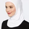 sport musulman intérieur hijab casquettes sous écharpe couvre chef femmes foulard islamique sous écharpe hijab écharpe chapeau casquette os bonnet