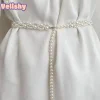 Ceinture de taille pour femmes et filles, élégante, en perles, robe, sangle en cristal, chaîne de mariage, accessoires pour filles