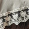 triangle floral femmes voiles catholiques pour masse église couvrant la tête vintage chapelle brodée dentelle soie mousseline de soie
