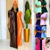 abayas robe africaine pour femmes, vêtements traditionnels africains, dashiki ankara, tenue musulmane, caftan, maxi, longue, 2024