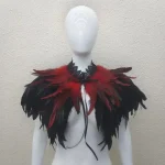 Y2K-Écharpe de Luxe pour Femme, Cosplay, Cape d&rsquo;Halloween, Paréos, Châle, Punk