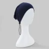 casquette hijab intérieure à haute élasticité pour femmes, jersey de luxe en coton, turban modal, foulard, bandeau musulman, bonnet sous embouts