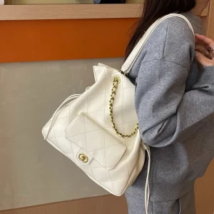 Sac messager de luxe pour dames, Style bandoulière en cuir véritable, élégant et Chic, marque classique populaire