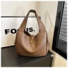 nouveau sac de shopping sac pour femme, grande capacité rétro mode sac sous les bras en cuir souple décontracté mode sac pour femme à la mode