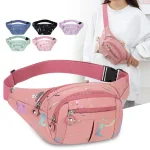 Hommes femmes taille mode multifonctionnel Fanny Pack pour unisexe sac ceinture fesses hanche ventre épaule bandoulière bandoulière côté sac à main