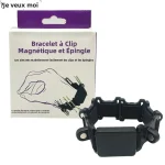 1 pièces barbier Bracelet magnétique maquilleur aimant Adsorption épingle à cheveux pinces à cheveux dragonne accessoires de Salon professionnel