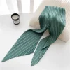 Châle en soie de luxe foulards carrés pour femmes mode écharpe plissée musulman Hijab enveloppes femme foulard dame froissé cheveux écharpe